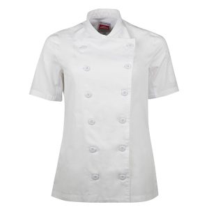 Women's Short Sleeve Luxury Chef Jacket